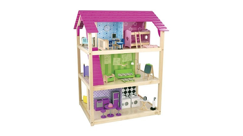 KidKraft-So-Chic-Dollhouse-with-Furniture
